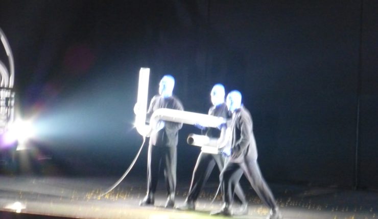 Dag 8 – Blue Man Show