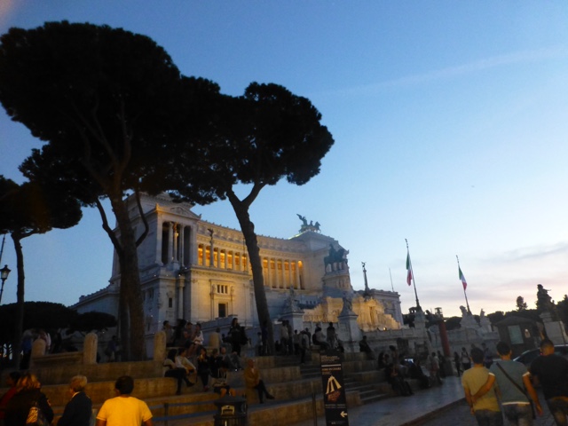 Dag 4 – Ny leilighet, Forum of Cesare, kirker og kirkekonsert