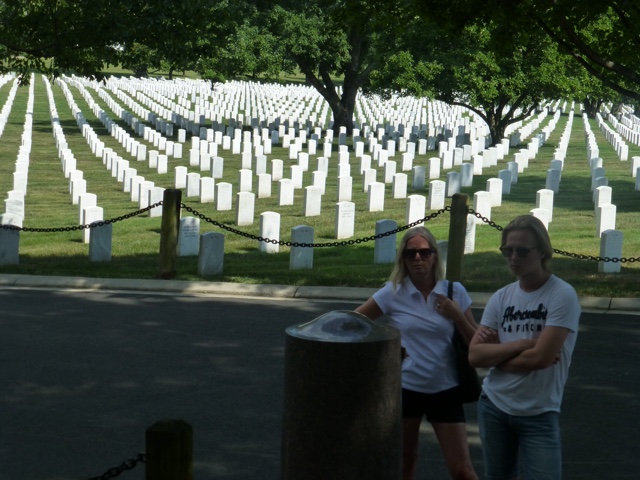 Dag 14 Alexandria, Arlington memorial og kino